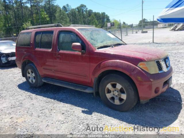 NISSAN PATHFINDER SE, 5N1AR18U95C776197