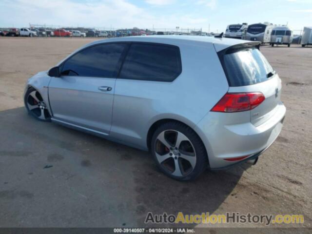 VOLKSWAGEN GOLF GTI S 2-DOOR, 3VWYT7AUXGM006428