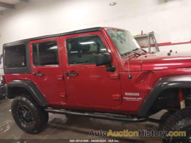 JEEP WRANGLER UNLIMITED SPORT, 1C4BJWDG1DL605651