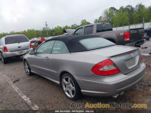 MERCEDES-BENZ CLK 500, WDBTK75GX6T062792