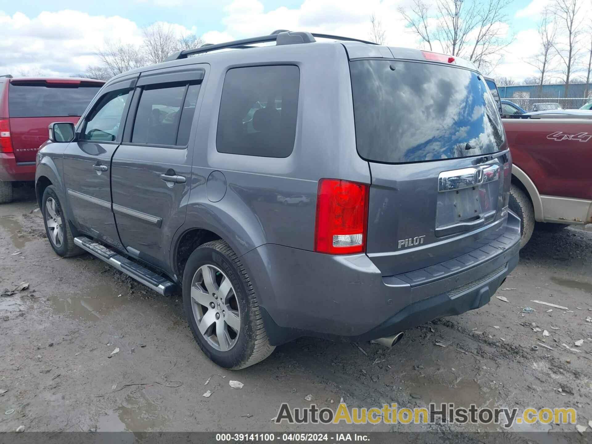 HONDA PILOT TOURING, 5FNYF4H93EB009389