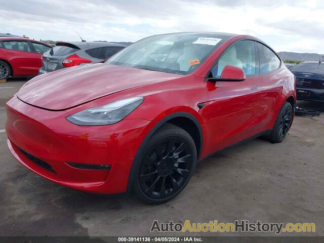 TESLA MODEL Y LONG RANGE DUAL MOTOR ALL-WHEEL DRIVE, 7SAYGDEE4RA214837