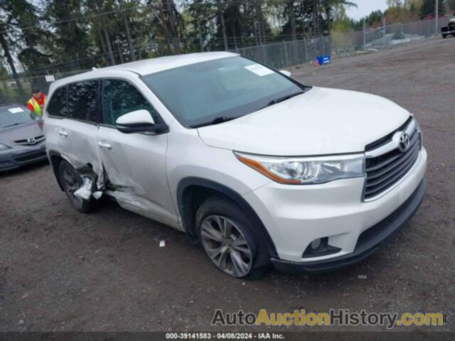 TOYOTA HIGHLANDER LE PLUS V6, 5TDBKRFH2GS234099