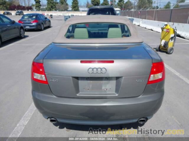 AUDI A4 1.8T, WAUAC48H76K009396