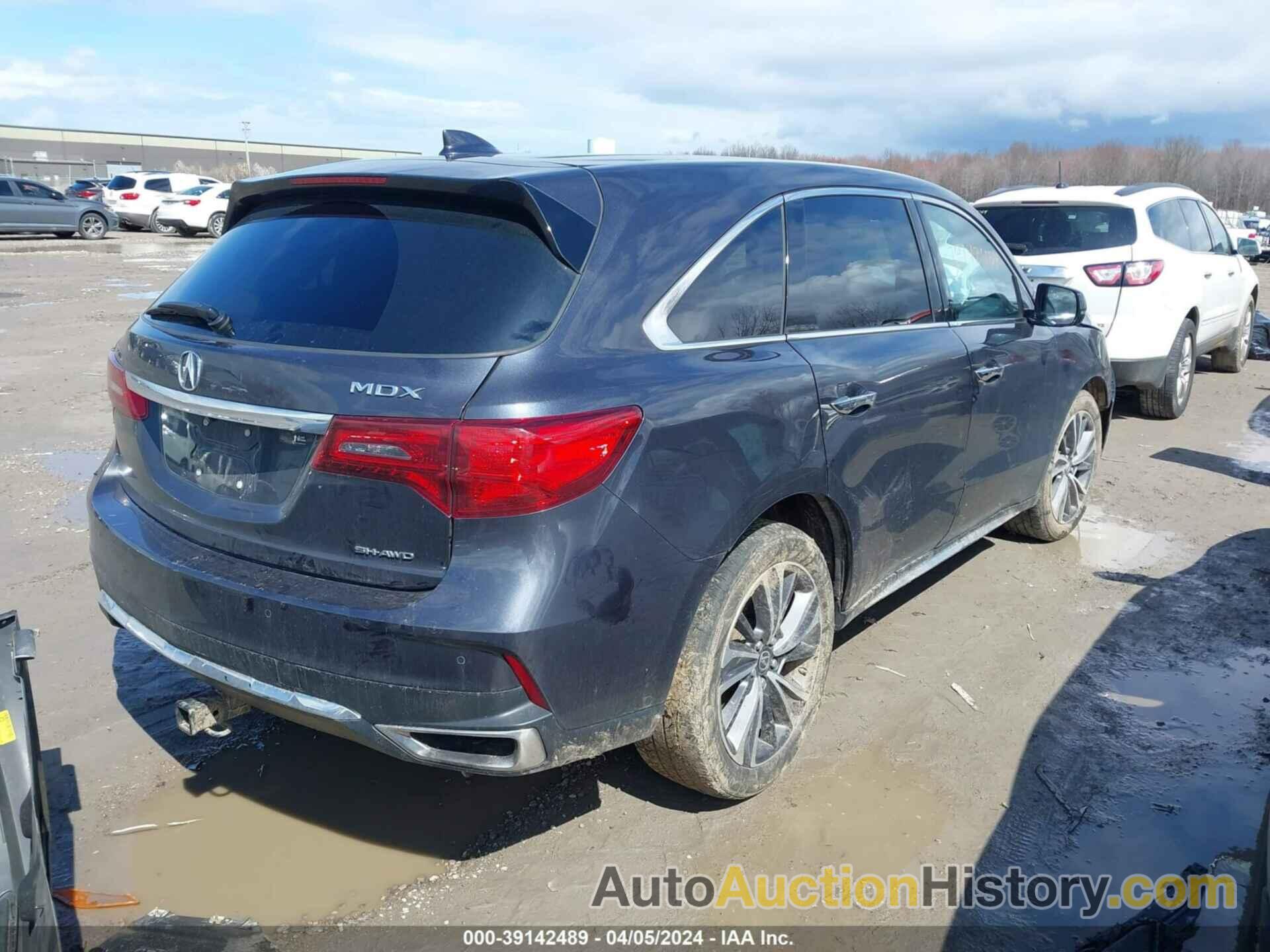 ACURA MDX TECH PKG, 5J8YD4H57KL001096