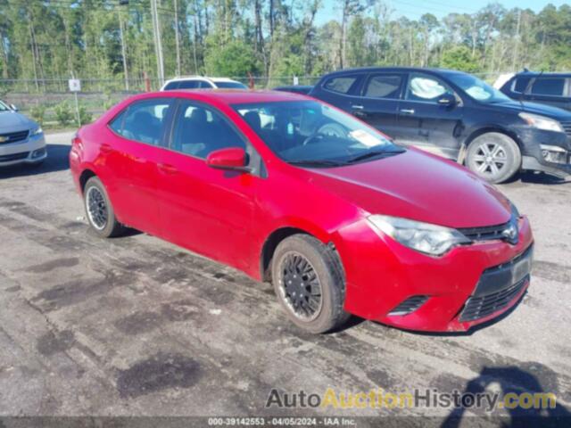 TOYOTA COROLLA LE, 2T1BURHE2FC314488