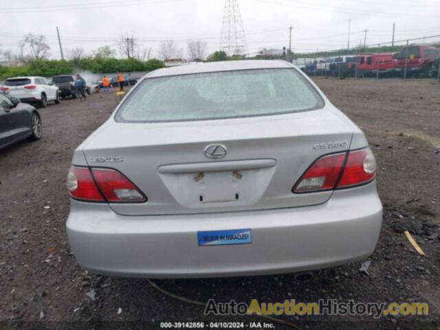 LEXUS ES 330 330, JTHBA30G045008742