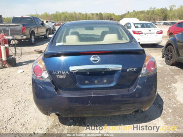 NISSAN ALTIMA 2.5 S, 1N4AL2APXCN534641