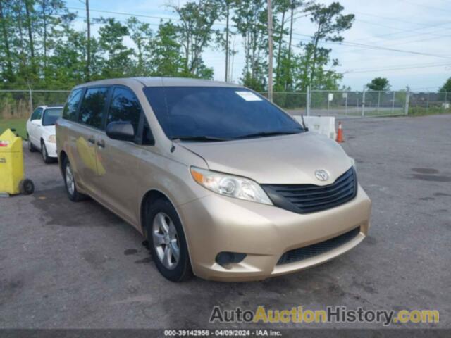 TOYOTA SIENNA, 5TDZK3DC5BS116365