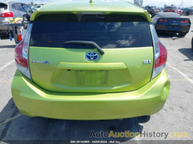 TOYOTA PRIUS C TWO, JTDKDTB31G1589411