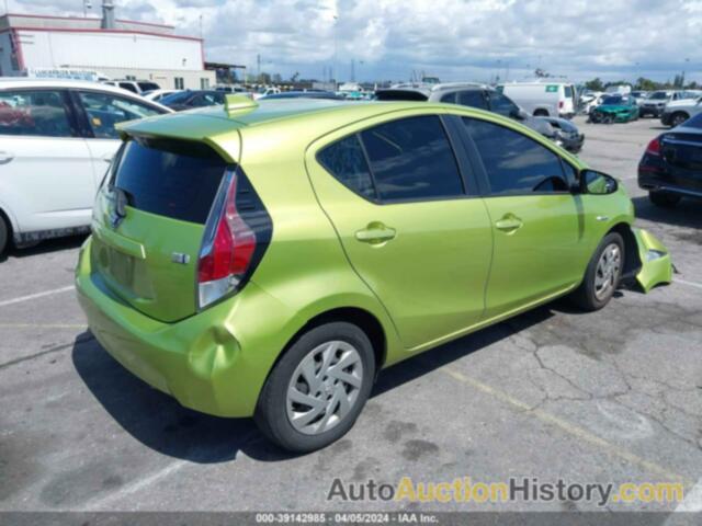 TOYOTA PRIUS C TWO, JTDKDTB31G1589411