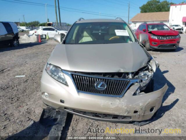 LEXUS RX 350, 2T2ZK1BA3CC086004