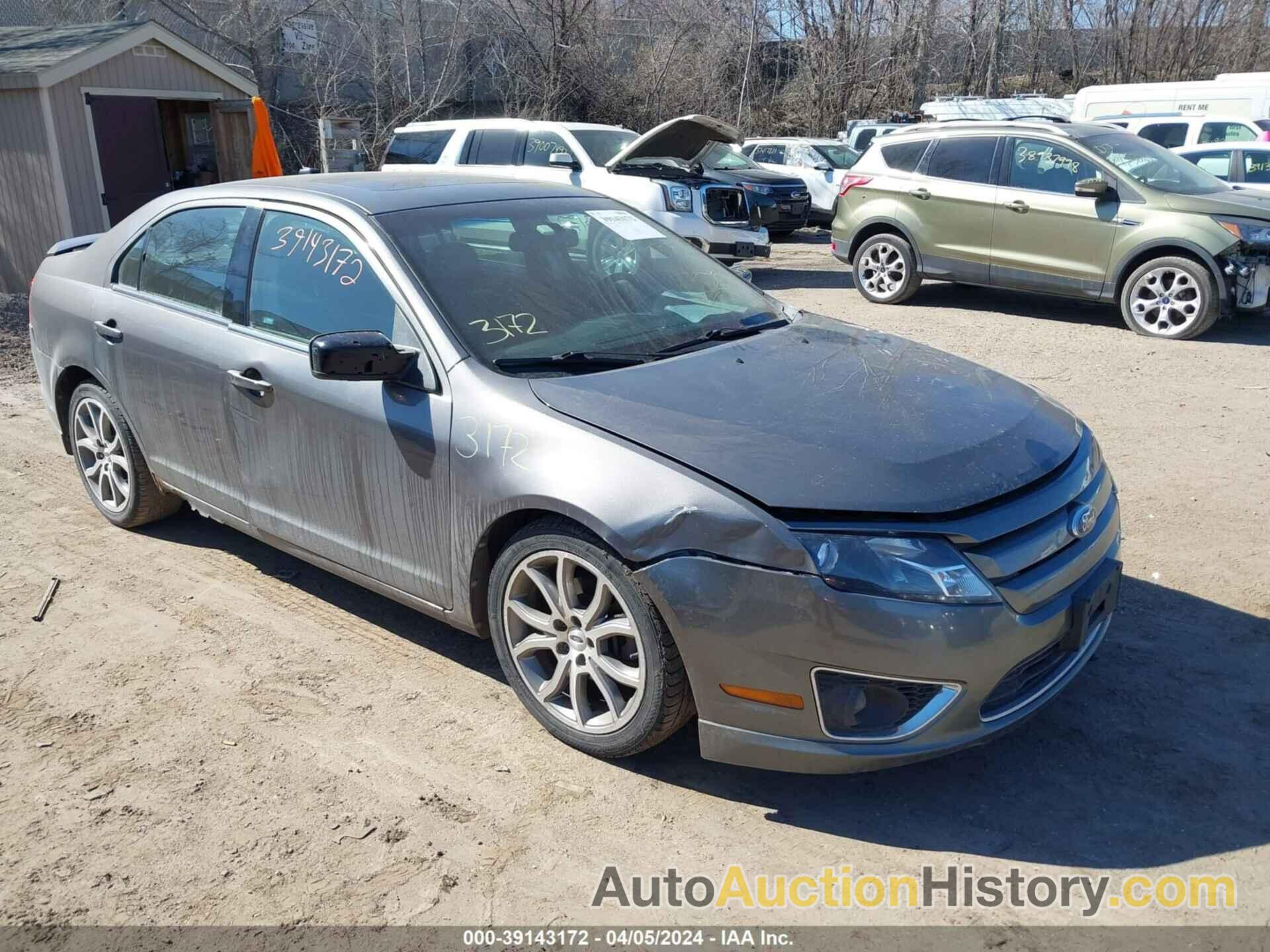 FORD FUSION SEL, 3FAHP0JA3CR156906