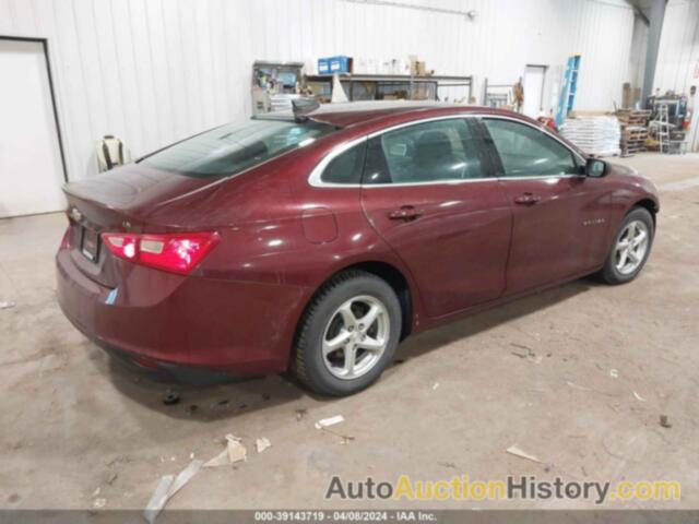 CHEVROLET MALIBU LS, 1G1ZB5ST1GF240146