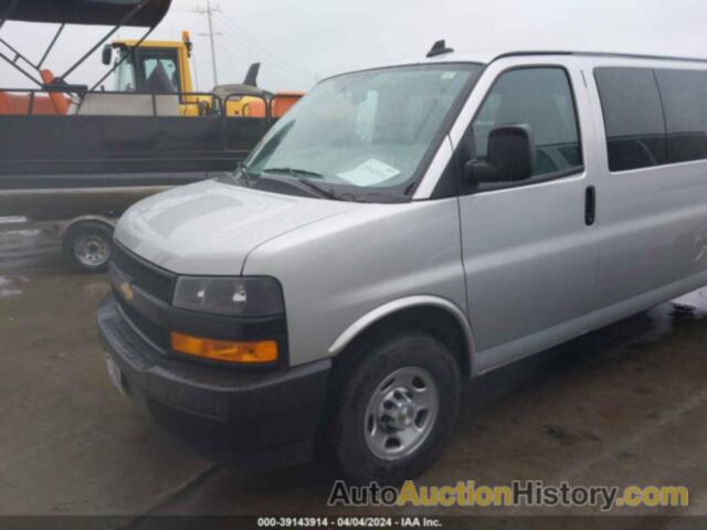 CHEVROLET EXPRESS PASSENGER RWD 3500 EXTENDED WHEELBASE LS, 1GAZGNFP2P1117161