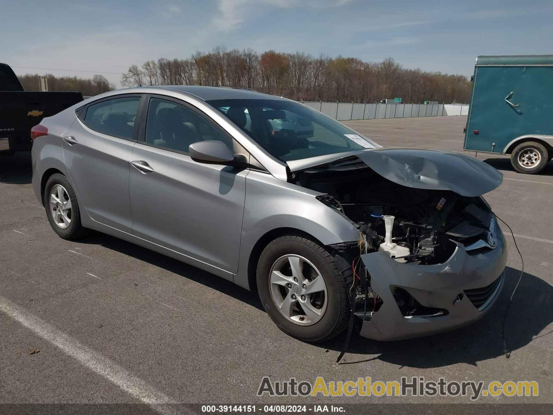 HYUNDAI ELANTRA SE/SPORT/LIMITED, KMHDH4AEXEU191840