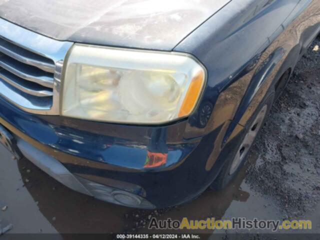 HONDA PILOT LX, 5FNYF3H26CB035009