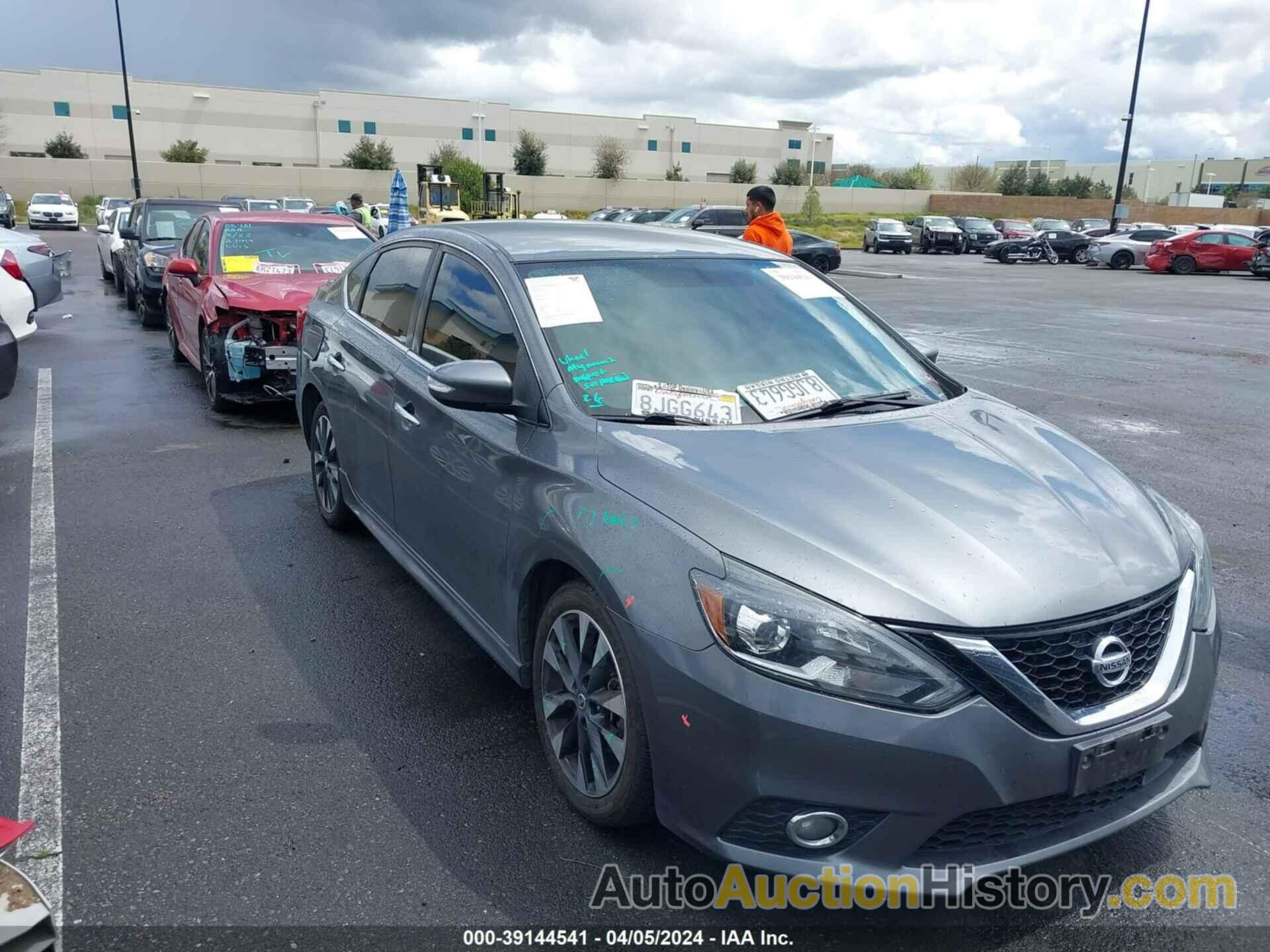 NISSAN SENTRA SR, 3N1AB7AP3KY202409