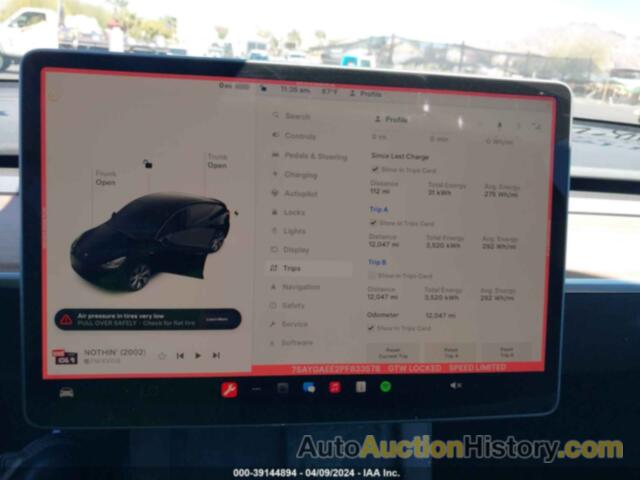 TESLA MODEL Y, 7SAYGAEE2PF833578