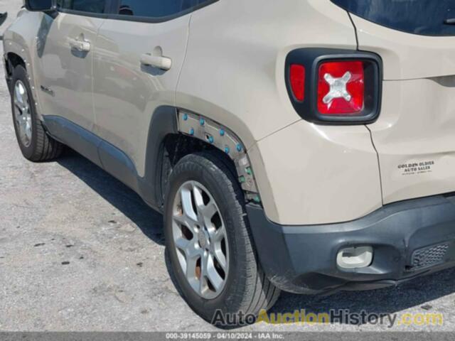 JEEP RENEGADE LATITUDE, ZACCJABT9FPB45600