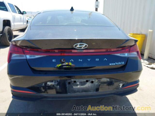 HYUNDAI ELANTRA HYBRID BLUE, KMHLM4AJ6PU039836