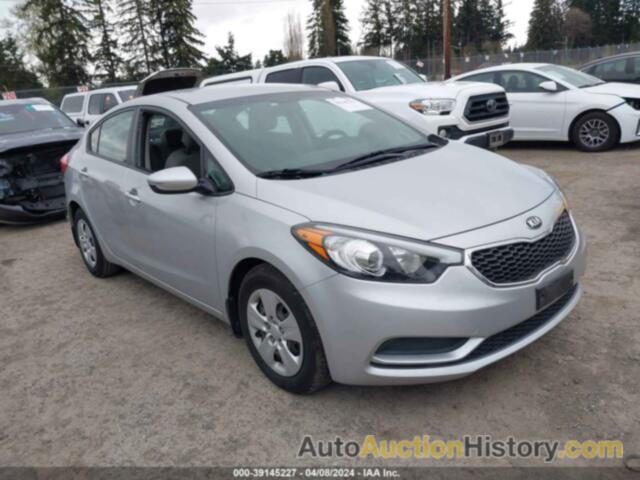 KIA FORTE LX, KNAFK4A68F5373732