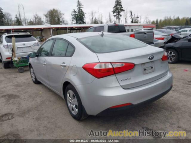 KIA FORTE LX, KNAFK4A68F5373732