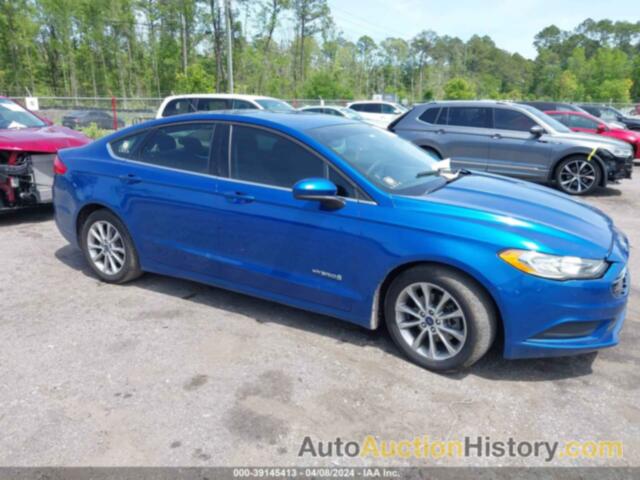 FORD FUSION HYBRID SE, 3FA6P0LU3HR304350