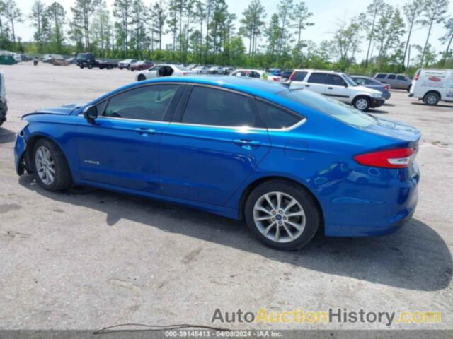 FORD FUSION HYBRID SE, 3FA6P0LU3HR304350