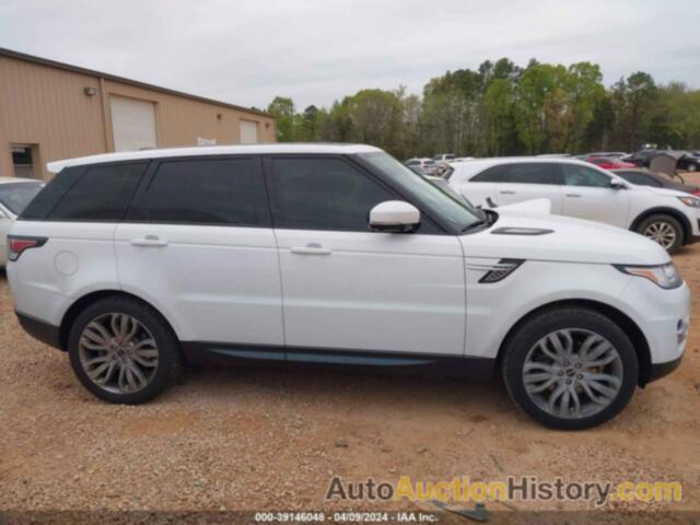 LAND ROVER RANGE ROVER SPORT 3.0L V6 SUPERCHARGED HSE, SALWR2VFXFA507959