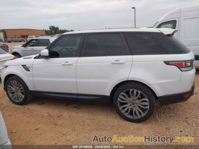 LAND ROVER RANGE ROVER SPORT 3.0L V6 SUPERCHARGED HSE, SALWR2VFXFA507959