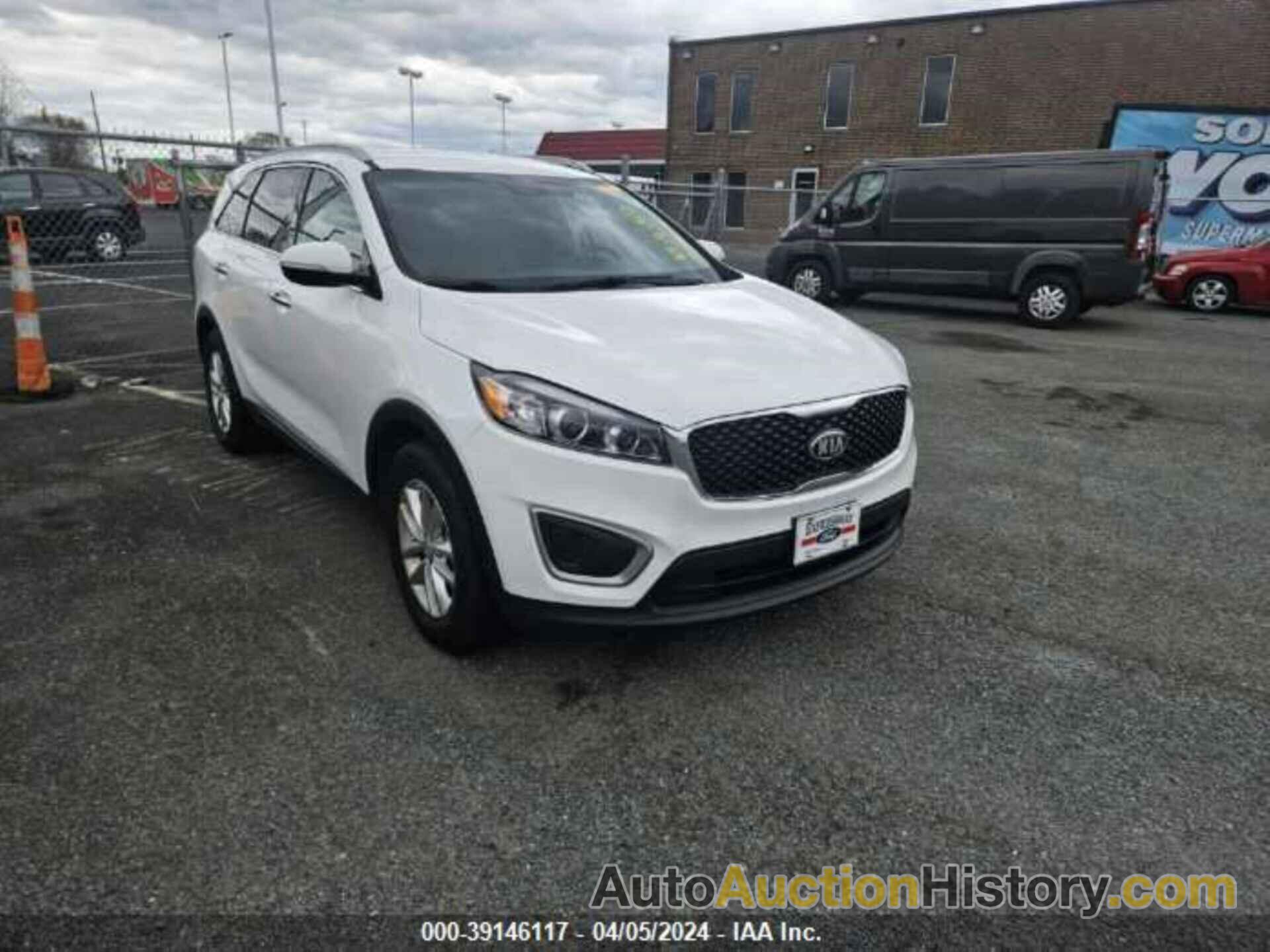 KIA SORENTO 2.4L LX, 5XYPG4A38GG070005