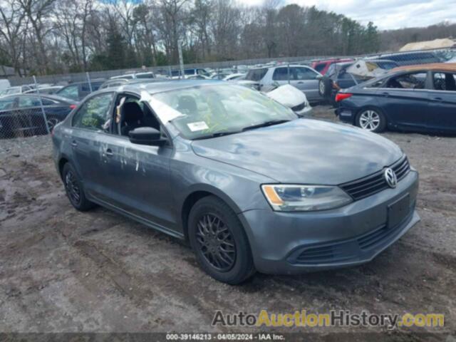 VOLKSWAGEN JETTA 2.0L S, 3VW2K7AJ5CM321016