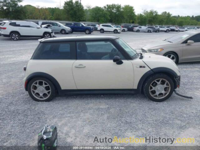 MINI COOPER S, WMWRE33576TL17294