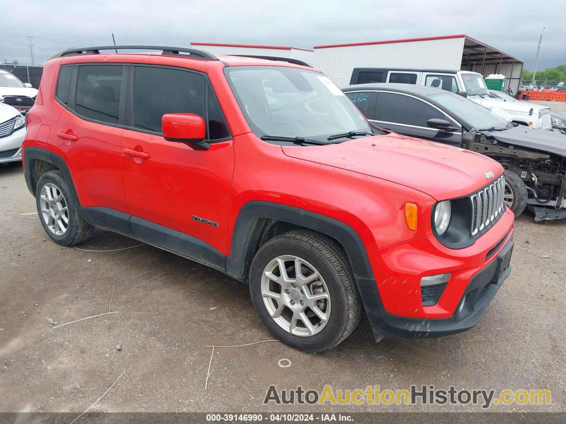 JEEP RENEGADE LATITUDE, ZACNJABB0LPL67337