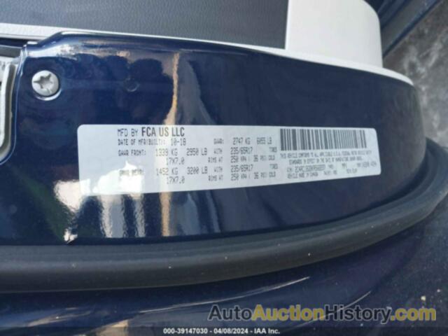 CHRYSLER PACIFICA TOURING L, 2C4RC1BG5KR566937