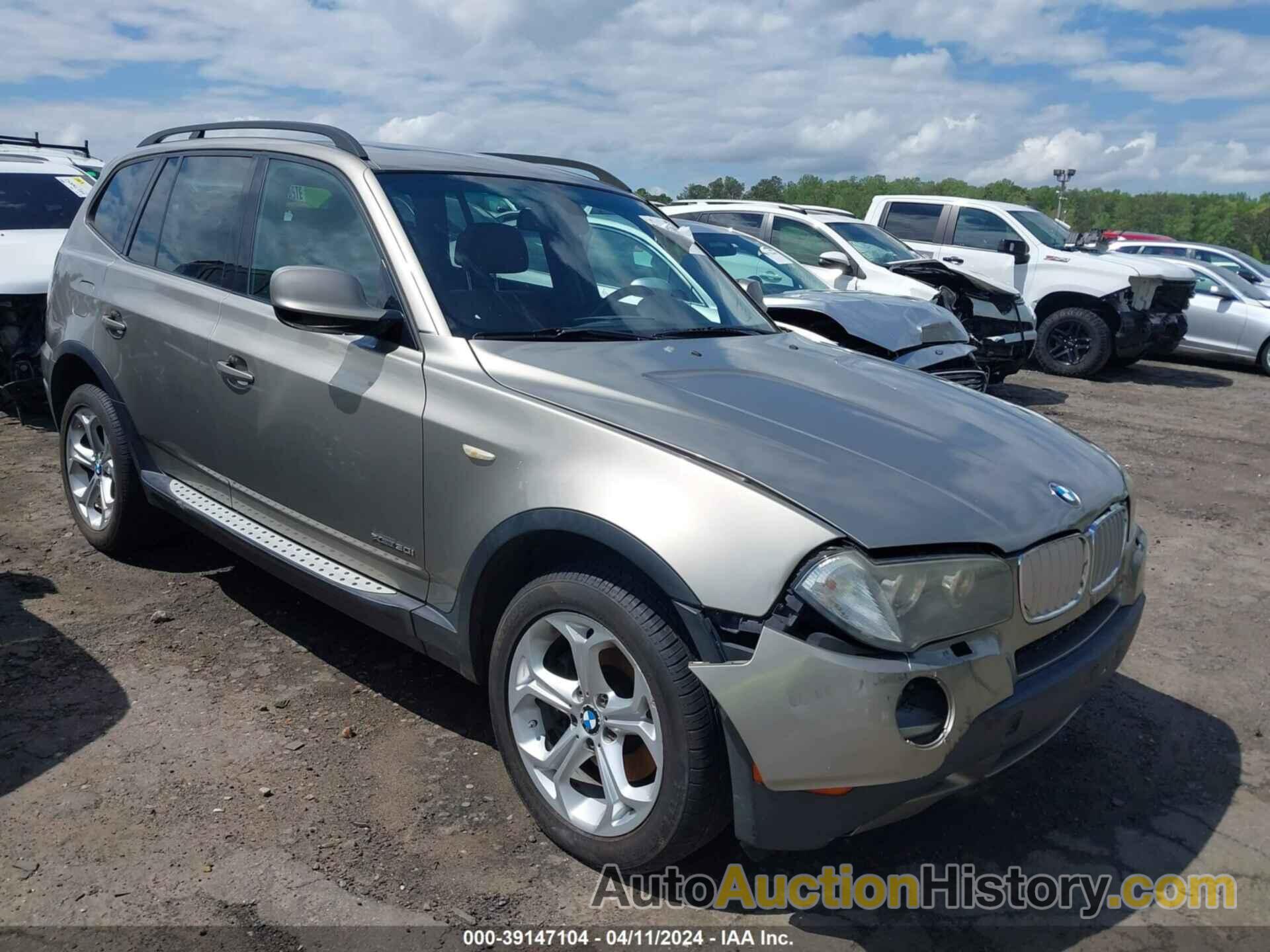 BMW X3 XDRIVE30I, WBXPC9C47AWJ33395