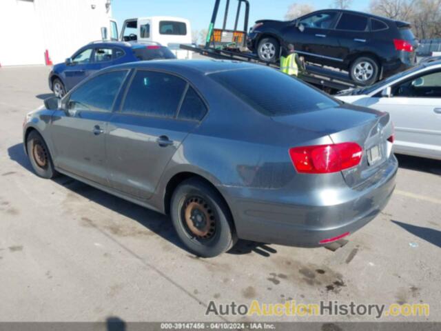 VOLKSWAGEN JETTA S, 3VW2K7AJ9EM228888