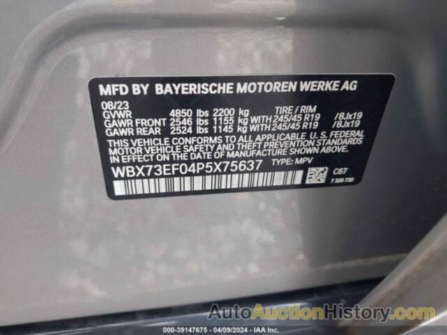 BMW X1 XDRIVE28I, WBX73EF04P5X75637