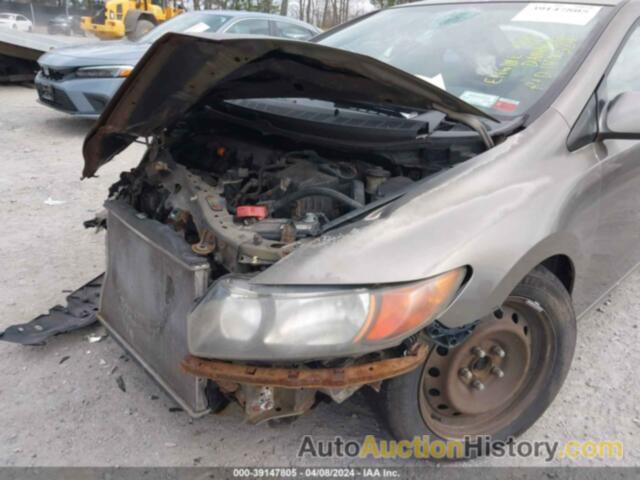 HONDA CIVIC LX, 2HGFG12676H519260