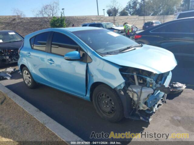 TOYOTA PRIUS C TWO, JTDKDTB38F1112389