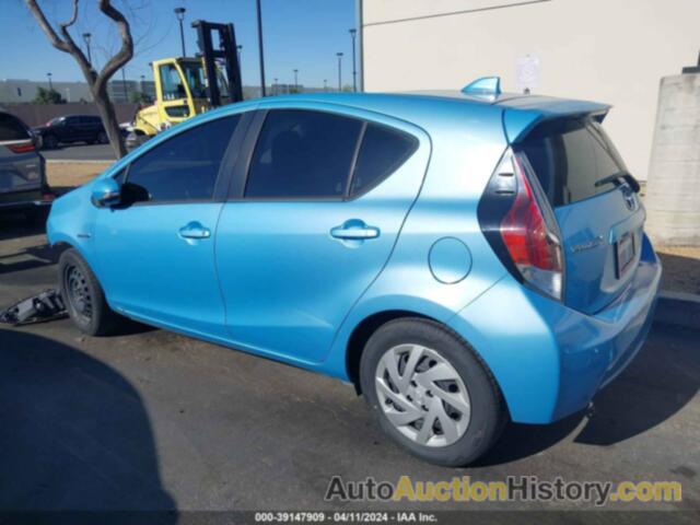 TOYOTA PRIUS C TWO, JTDKDTB38F1112389