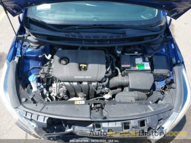 KIA FORTE LX, 3KPFK4A73HE109661