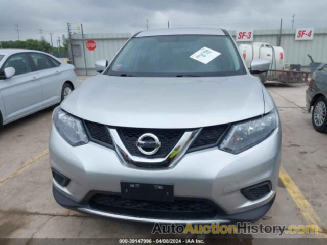 NISSAN ROGUE S, KNMAT2MT3FP516655