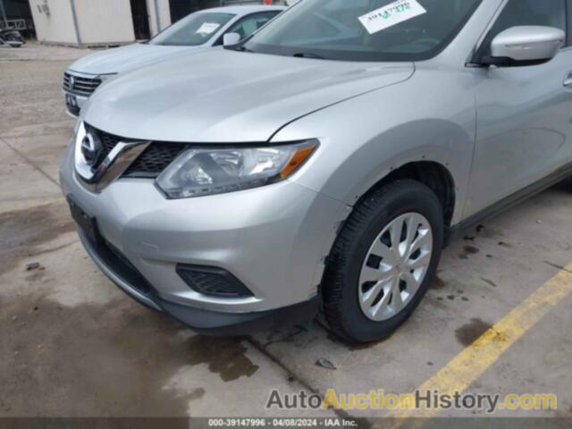 NISSAN ROGUE S, KNMAT2MT3FP516655