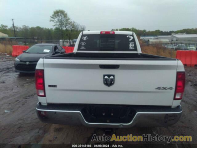 RAM 1500 SLT  4X4 6'4 BOX, 1C6RR7TT8HS784642