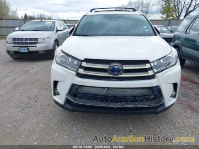 TOYOTA HIGHLANDER HYBRID LIMITED PLATINUM, 5TDDGRFH8KS055780