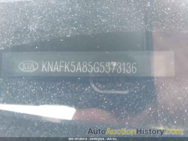 KIA FORTE LX, KNAFK5A85G5573136