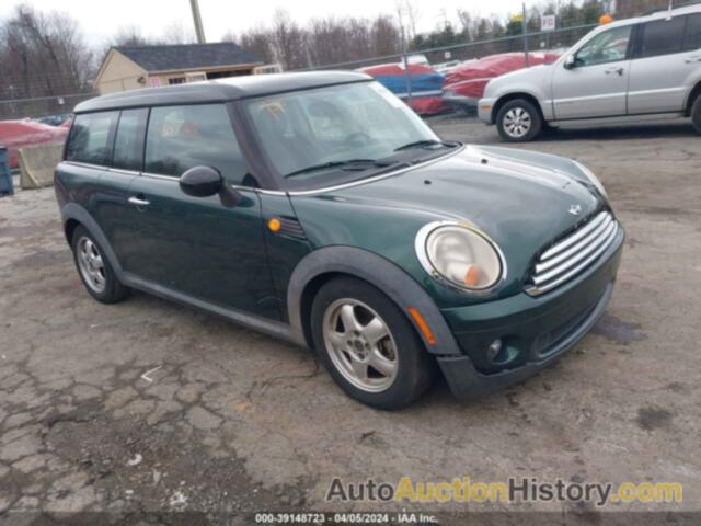 MINI COOPER CLUBMAN, WMWML33549TX33033