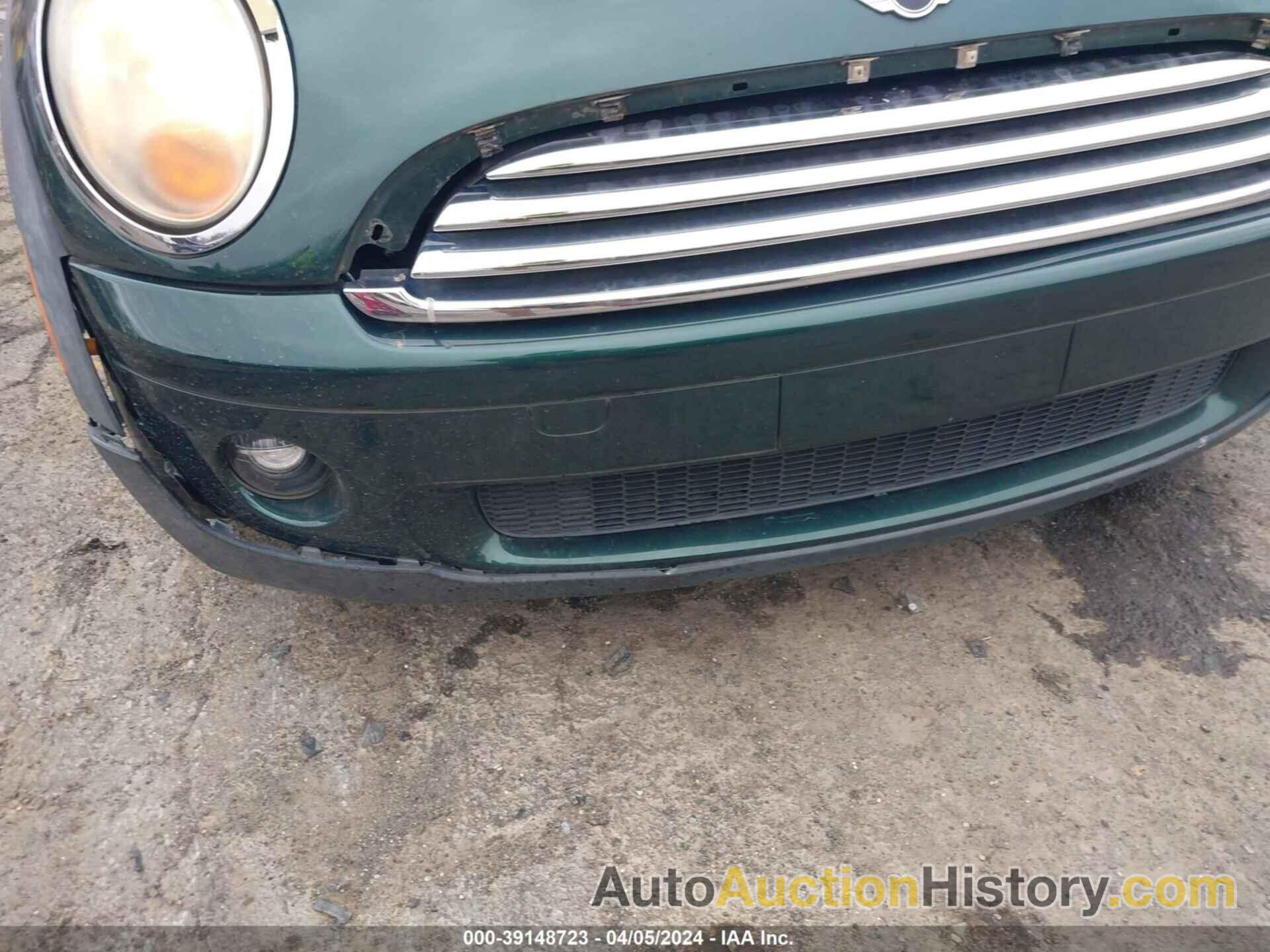 MINI COOPER CLUBMAN, WMWML33549TX33033